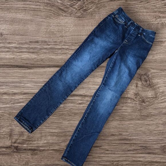 Good American Pull On Stretch Skinny Jeans - Picture 1 of 6
